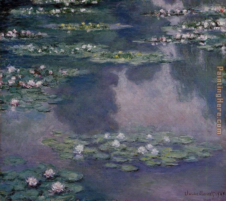 Water-Lilies 36 painting - Claude Monet Water-Lilies 36 art painting